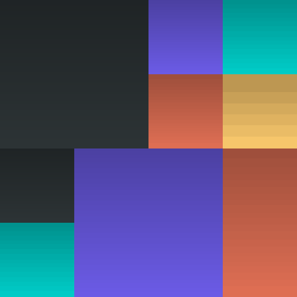 Bento grid photo template